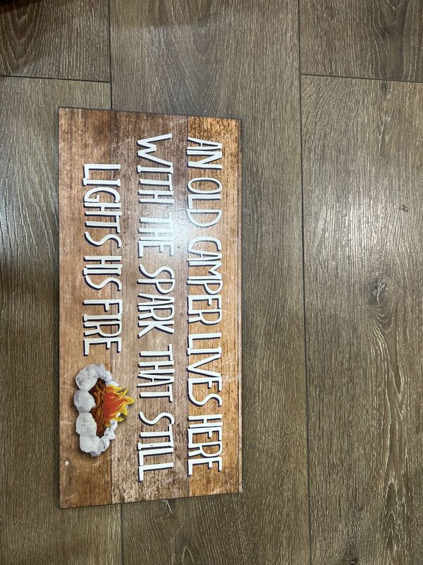 Camper Sign
