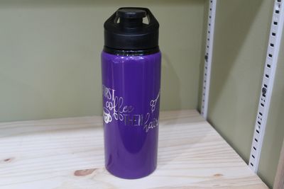 Hair purple insulated cup