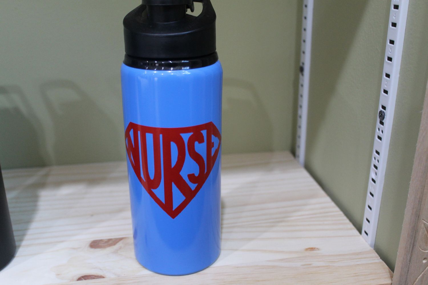 Nurse blue insulated cup