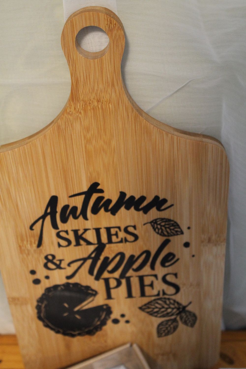 Autumn cutting board