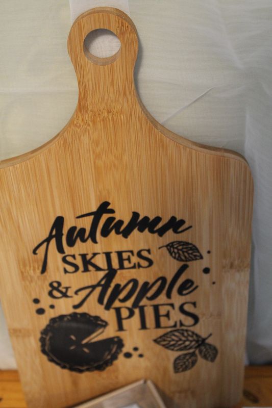 Autumn cutting board
