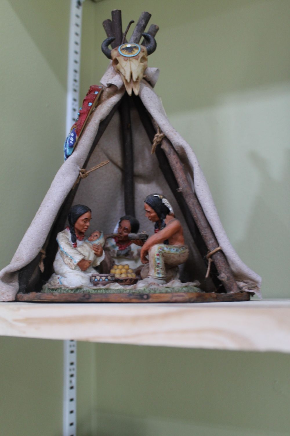 artisan native american indian family