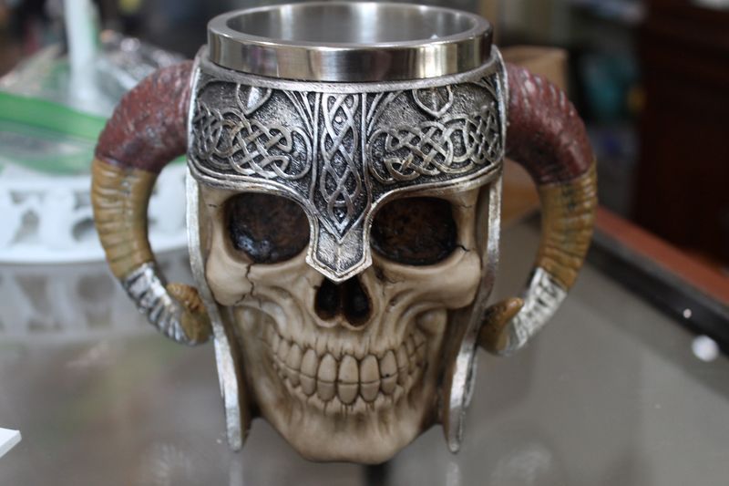 Skull Viking Mug