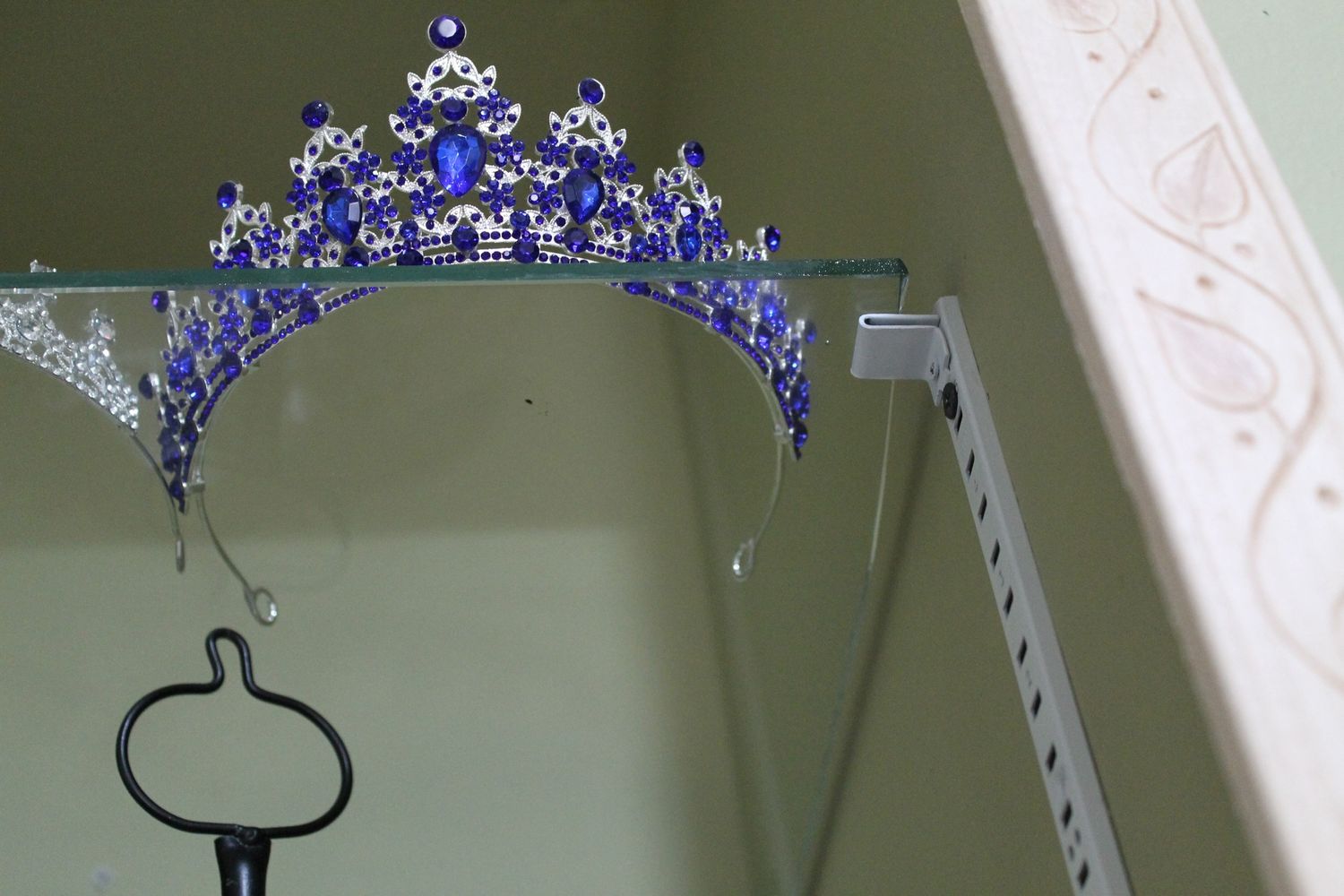 Silver adult tiara
