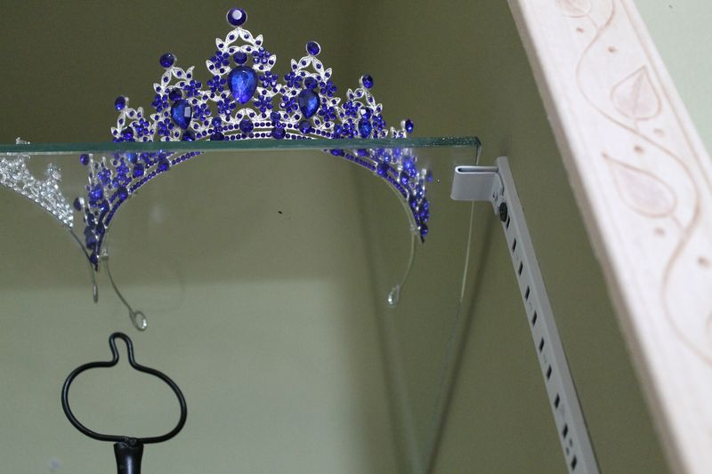 Silver adult tiara