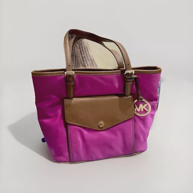 Michael Cores hot pink purse