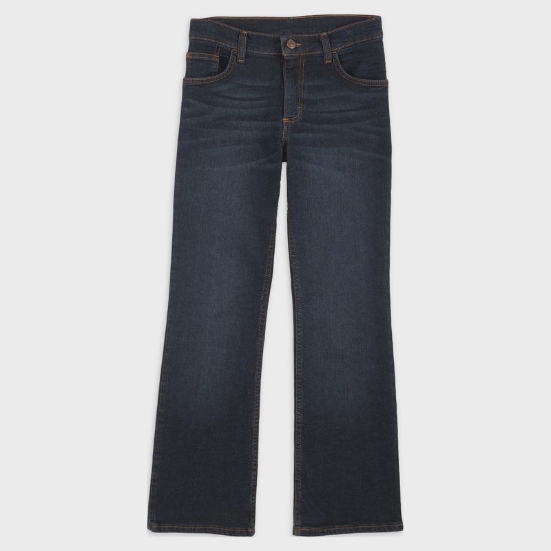 Boys Wrangler straight leg dark husky size 10