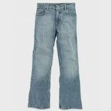 Boys Wrangler boot cut light husky size 10
