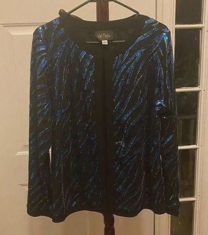 Bobi Mackie blue seq size LG