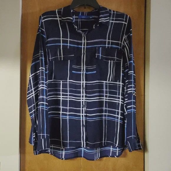Apt 9 Blue Dress shirt size XL