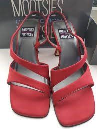 Red dress shoes  mootsies tootsies size 6