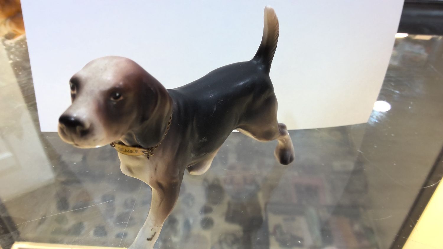 Vintage Beagle Dog Figurine