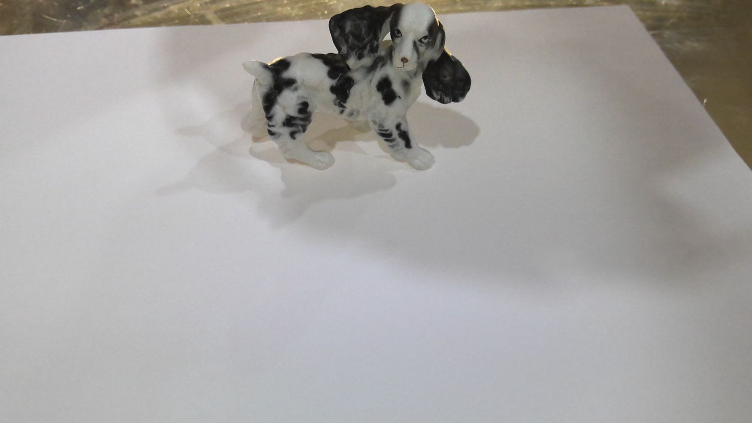 Vintage cocker spaniel dog figurine