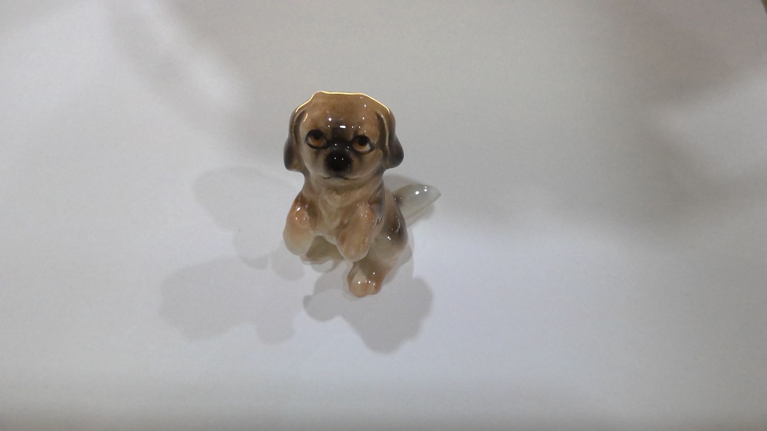chiots chiefs pekinois figurine