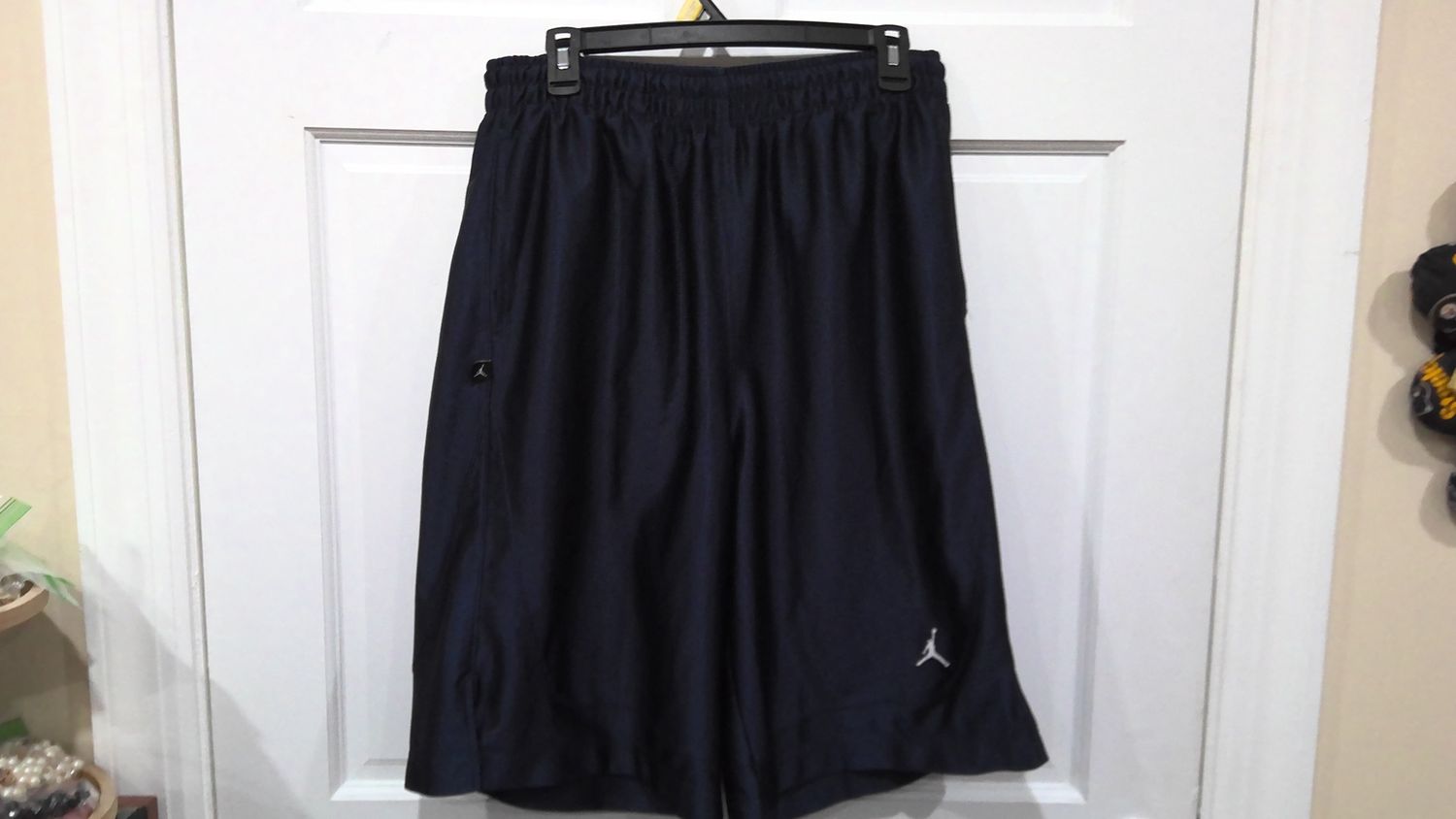 Jordan shorts navy blue and black size med