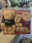 Vintage Ralph Lauren Stuffed Bears trio new in box