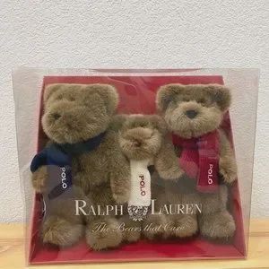 Vintage 2001 Ralph Lauren The Bears That Care Plush Bear RL Collection NOS