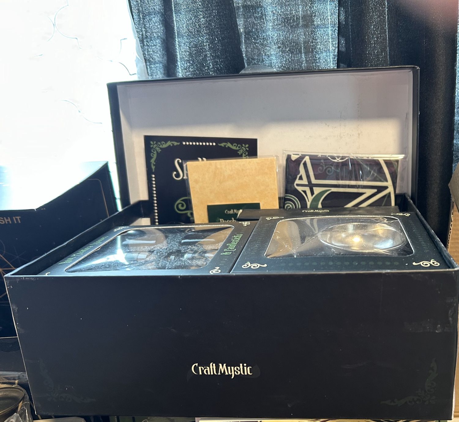 Witchcraft Black Altar Set for Beginners