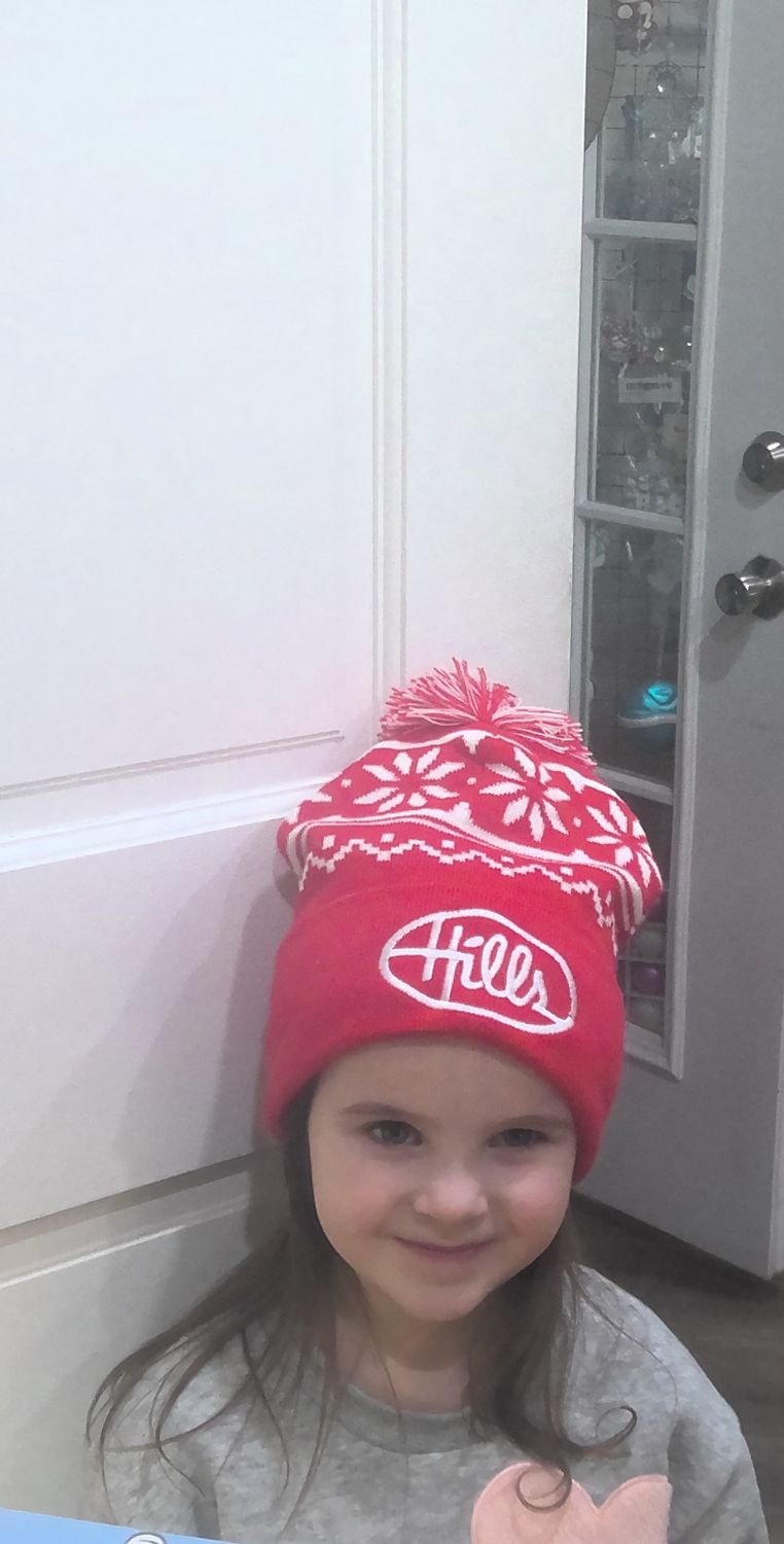 Hills snack bar  winter tassel hat