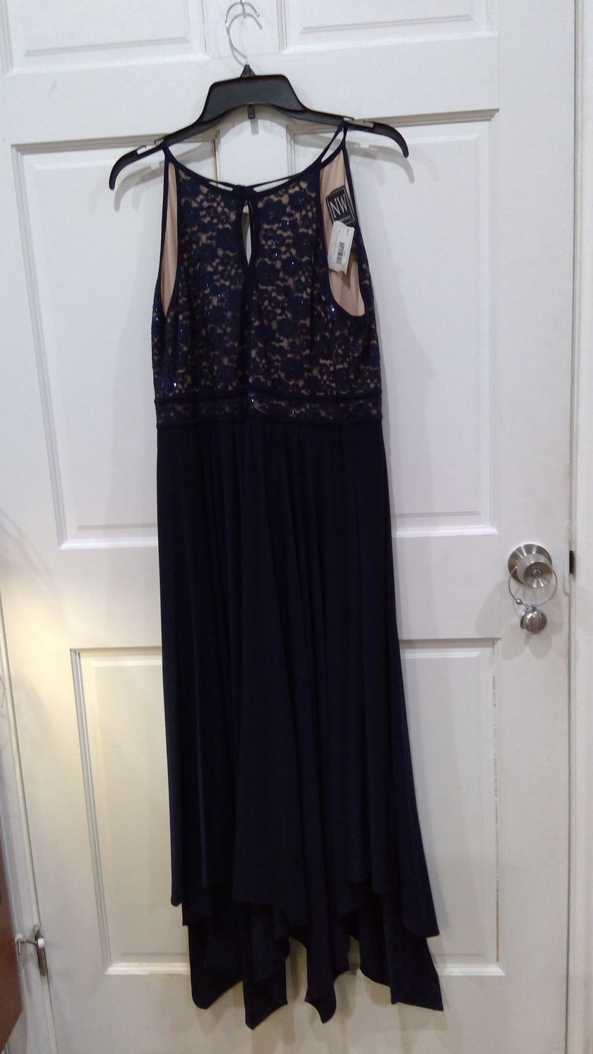 Night way formal dress blue size 8