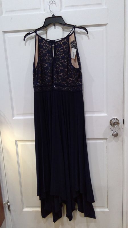 Night way formal dress blue size 8