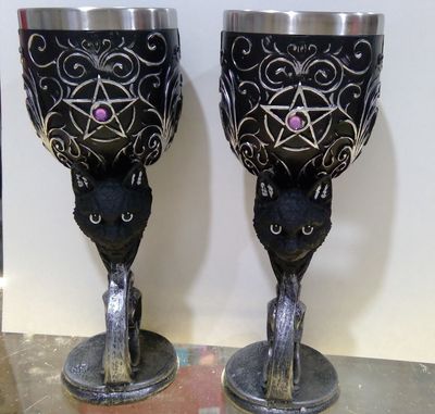 Cat Goblets set