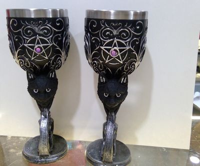 Cat Goblets set