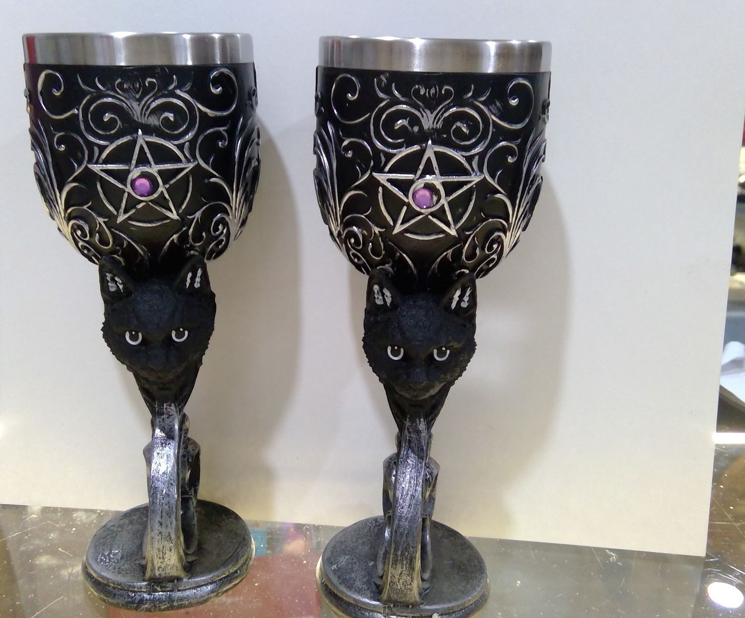 Cat Goblets set