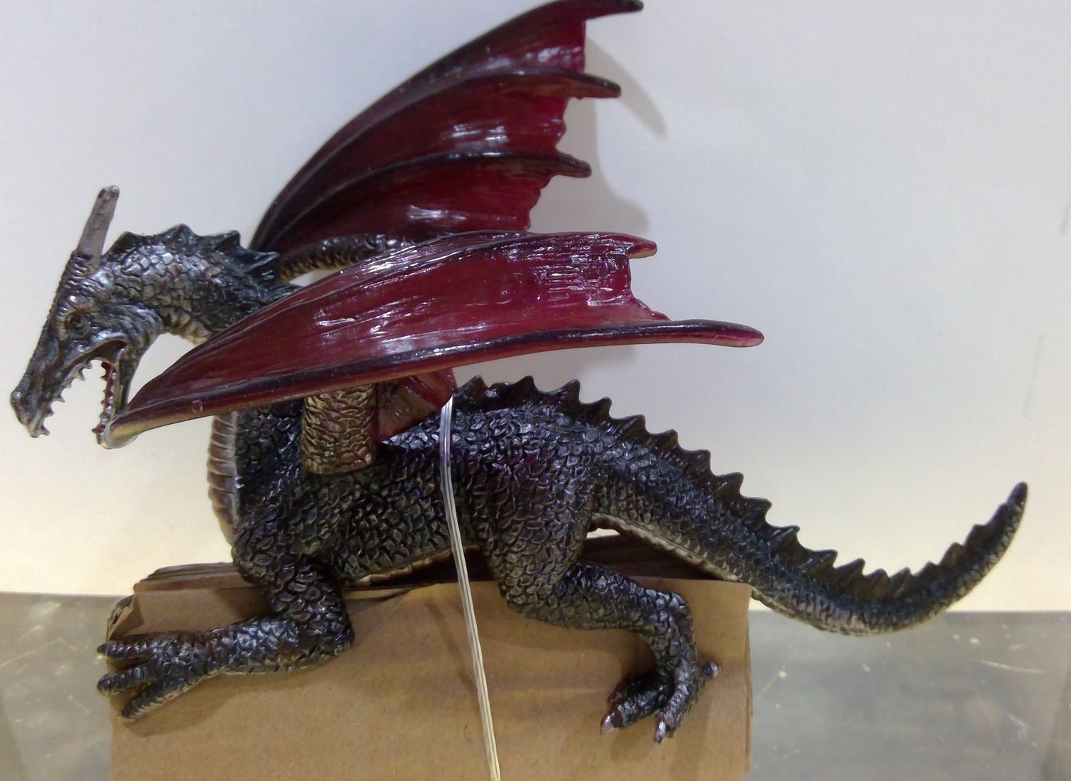 plastic red wing dragon