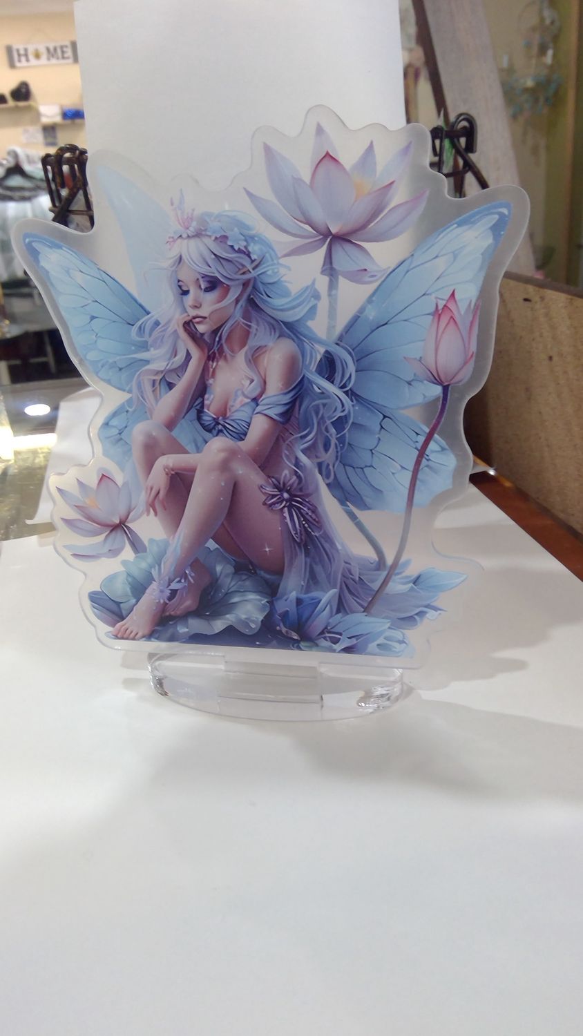 Elegant Flower Fairy Fantasy sign