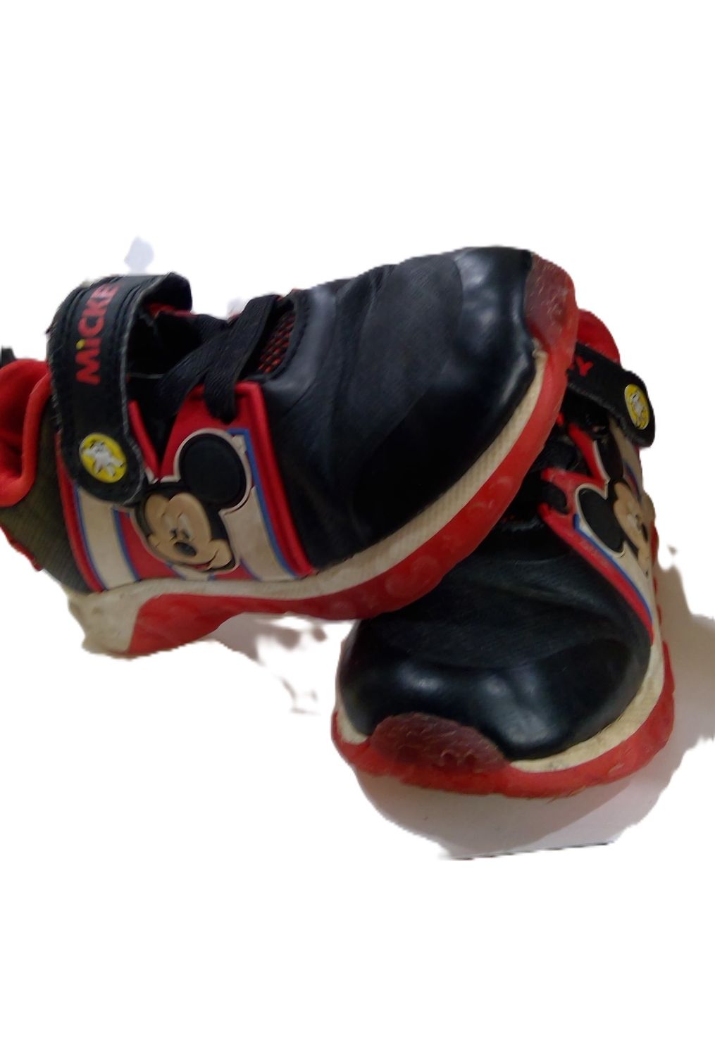 Mickey mouse sneakers boys size 12