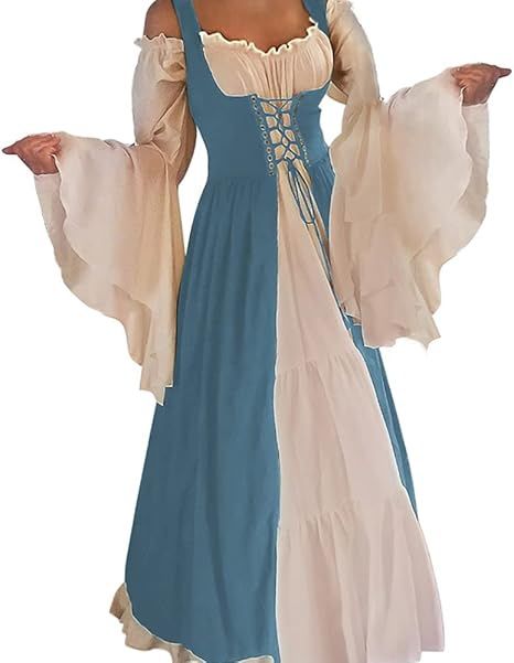 Abaowedding Womens&#39;s Medieval Renaissance Over Dress Size XL