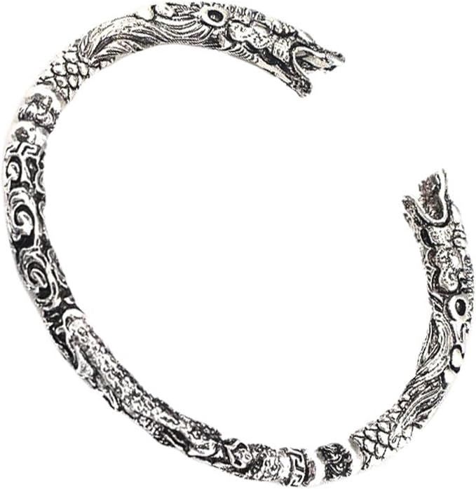 Wolf Bracelet Silver Plated Mens/Womens