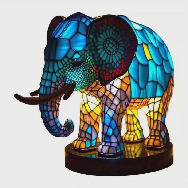 Table Lamp Series Stained Glass Stained Night Light