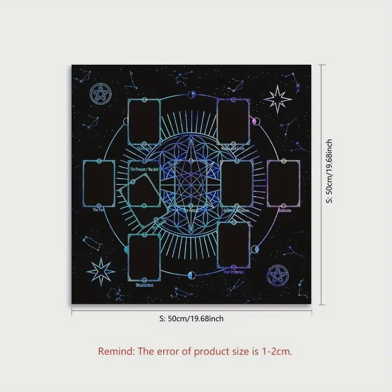 Tarot Card Altar Cloth