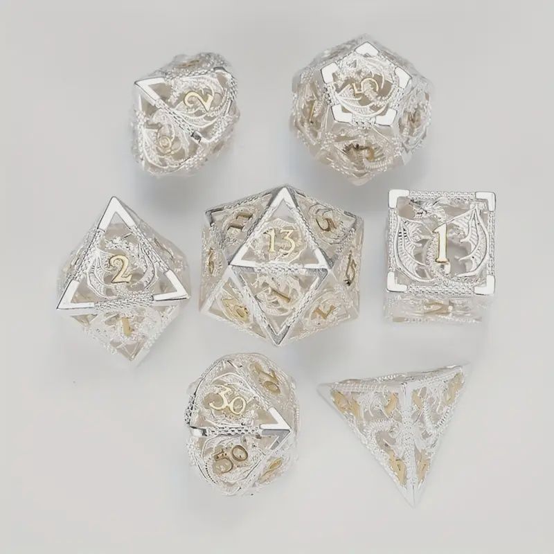 Metal DND Dice Set