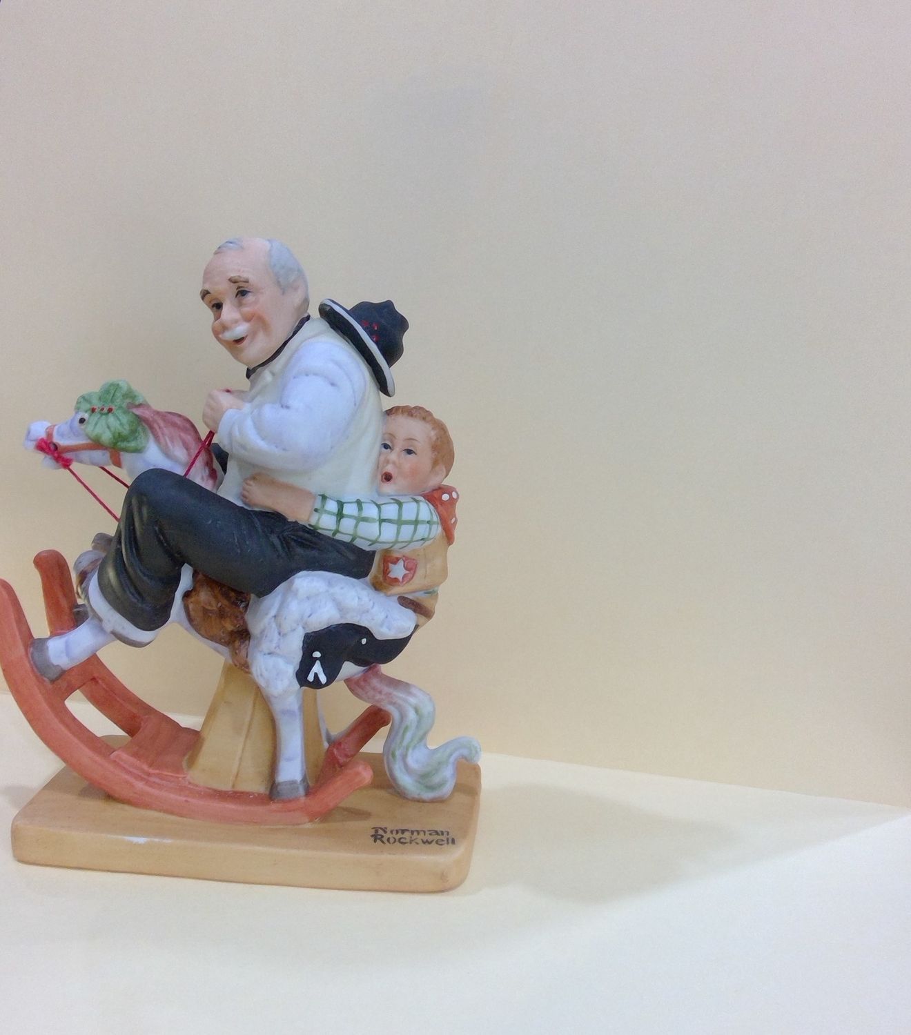 norman rockwell gramps at the reins