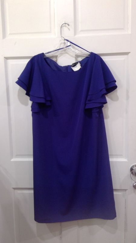 Jessica  Howard Blue Dress Size 16