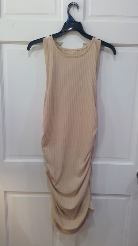 Teen Dress Beige Size 2XL
