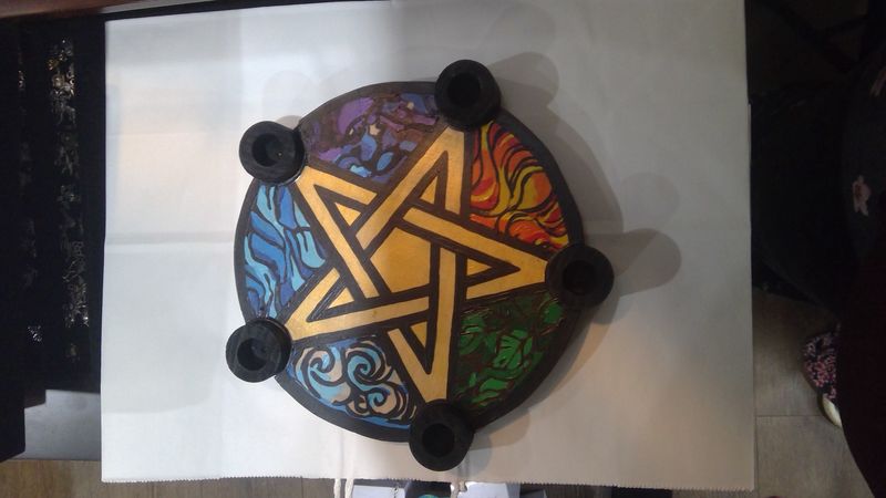 Element Wooden Alter Piece