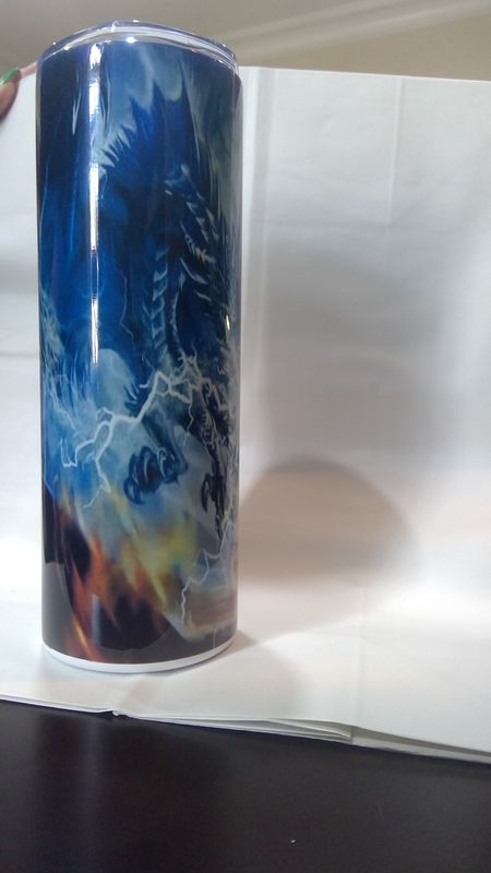 Fighting Dragon Tumbler