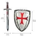 Liontouch Maltese Crusader Knight Toy Sword &amp; Shield