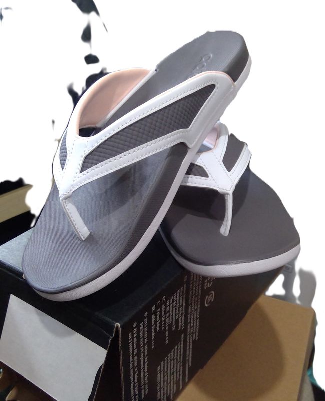 Adidas  Summer Flip Flop Gray Size 6