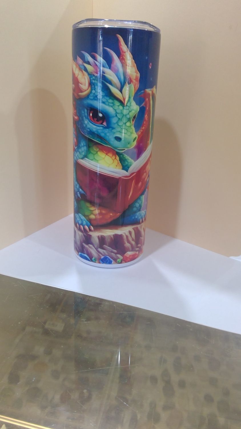 Reading Dragon Tumbler