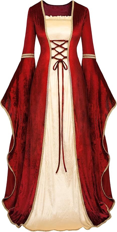 Womens's Renaissance Velvet Dress