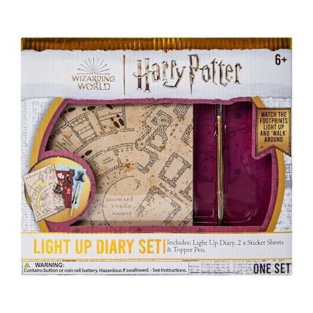 Harry Potter Light Up Diary Set