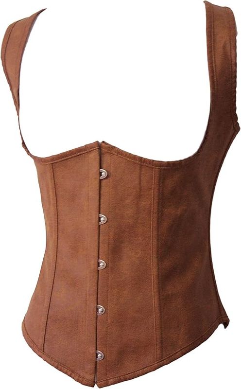 Alivila.Y Fashion Corset Womens Faux Leather