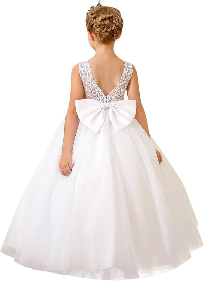 Abaowedding Flower Girl/Communion Dress Size 6-7