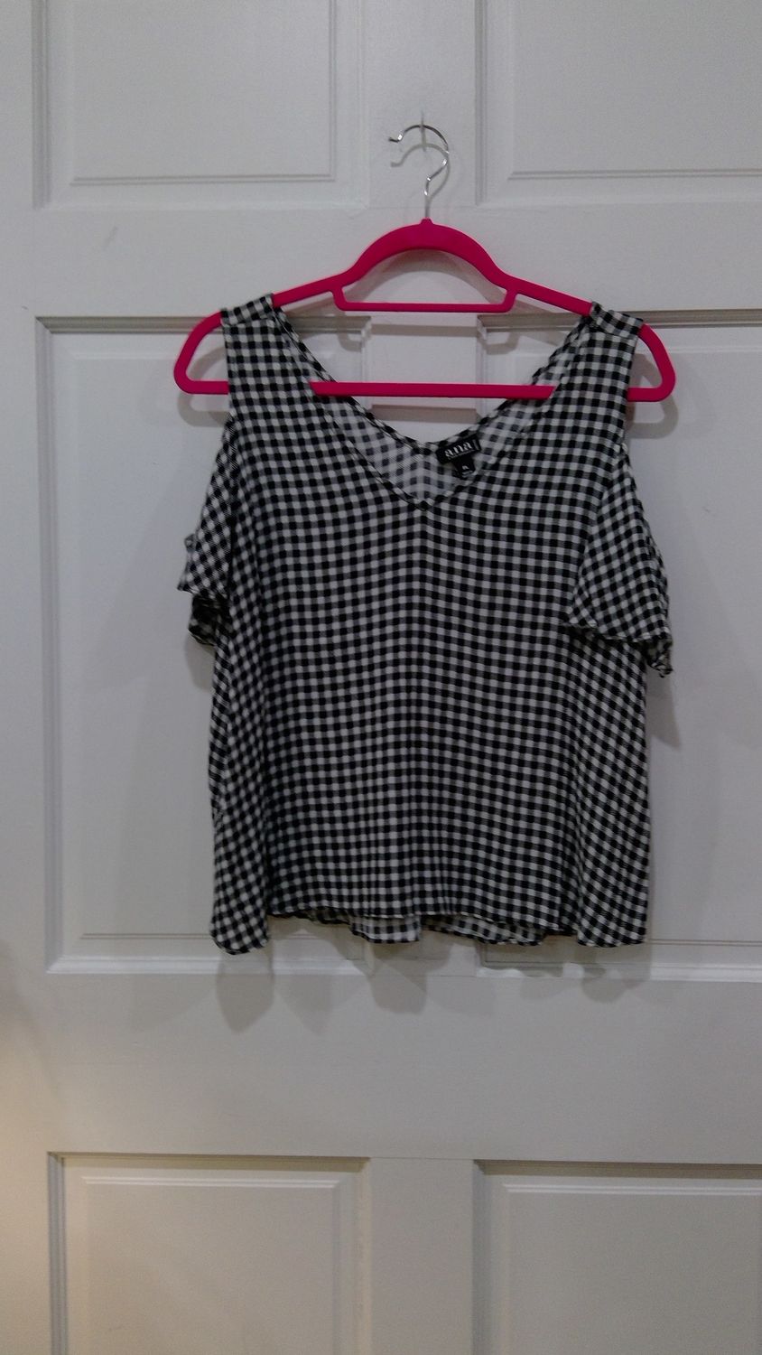 Anna Checkered Shirt Size P L