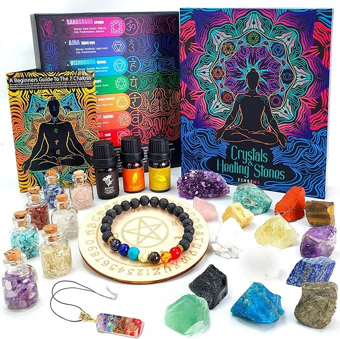 Crystals and Healing Stones Set 31Pcs